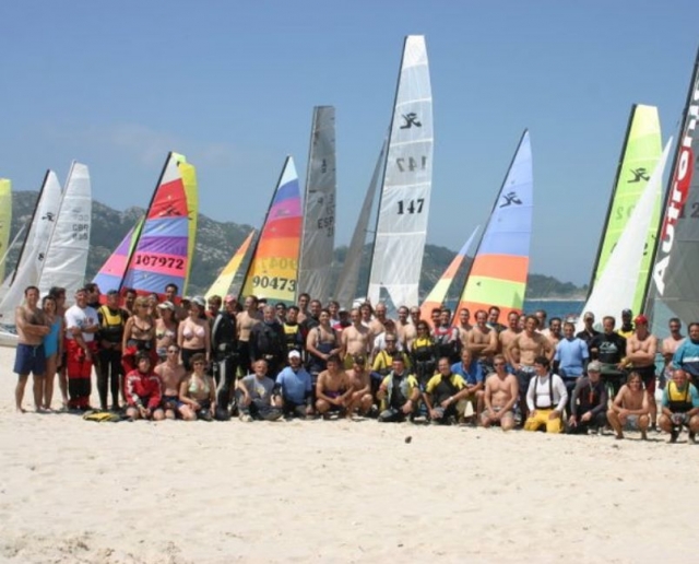 Alumnos de catamaran